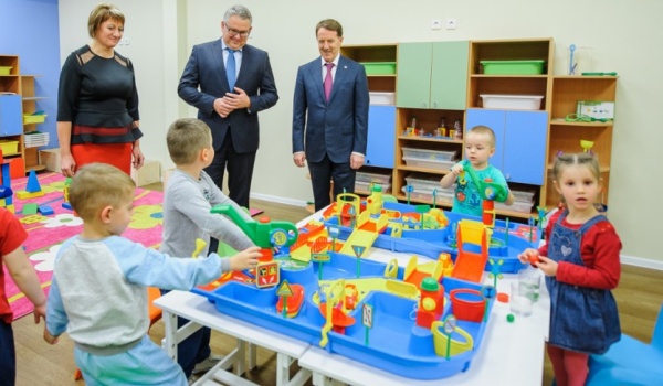 В Воронеже открыли новый детсад в Шилово.