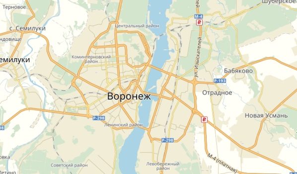 Яндекс проанализировал улицы Воронежа.