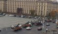 Авто эвакуируют с площади Ленина.