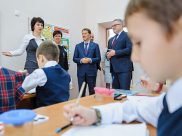 В школе №12 Лисок.