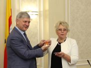 Александр Гусев и Надежда Савицкая.