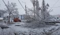 Из-за непогоды могут происходить аварии.
