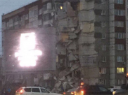 Жилой дом частично обрушился в Ижевске.