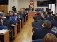 Заседание Воронежской городской Думы.