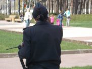 Сотрудница полиции.