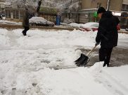 На выходных ожидается обильный снегопад.