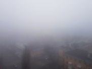 Туман в Воронеже.
