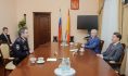 Начальник вуза встретился с губернатором.