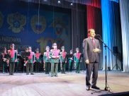 Алексей Гордеев поздравляет сотрудников ФСБ.