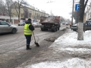 Из города вывезли 1,7 тысячи тонн снега.