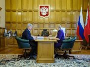 Александр Гусев встретился с Нелей Пономаревой.