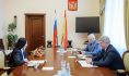 Встреча Александра Гусева с Аллой Стрелковой.