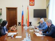 Встреча Александра Гусева с Аллой Стрелковой.