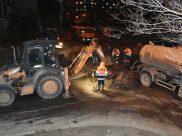 Авария на водопроводе.
