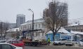 Эвакуация автомобиля нарушителя.