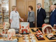 Галина Карелова и Александр Гусев побывали в ВГМУ.