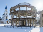 Ротонда в Воронеже.