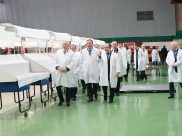 Руководство «Роскосмоса» посетило КБХА и ВМЗ.
