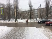 В Воронеже штрафовали как водителей, так и пешеходов.