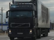 Горел грузовик Volvo.