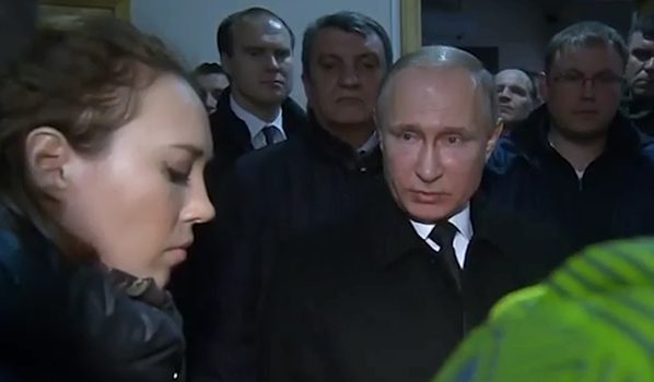 Владимир Путин в Кемерове.