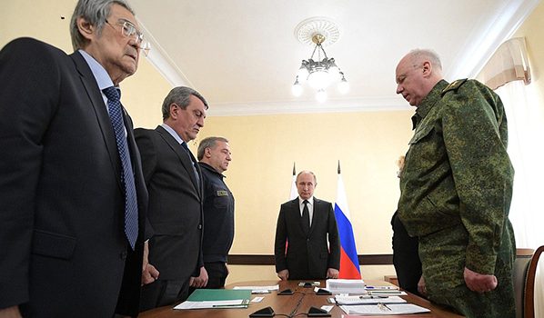 Владимир Путин в Кемерове.