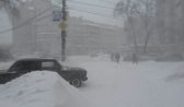 На Воронеж надвигается снегопад.