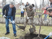 Субботник во дворцовом комплексе Ольденбургских.