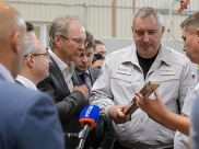 Дмитрий Рогозин в Воронеже.