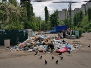 Свалка около дома на Остужева.