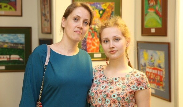 Екатерина Маврова с мамой.