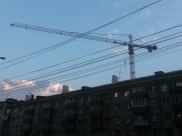 Башенный кран.