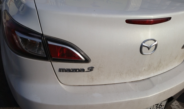 У мужчины арестовали Mazda 3.