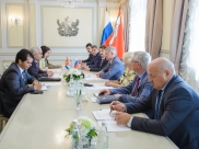 Встреча с послом Кубы.