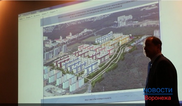 Вот такой комплекс хотели построить в Воронеже.