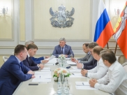 Встреча с руководством студии.