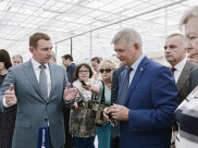 Александр Гусев в Семилукском районе.