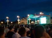 Воронежцы смотрели эту игру на Адмиралтейской площади.