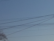 Загорелись провода.