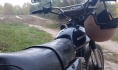 Женщина угнала мотоцикл.