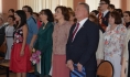 Олег Черкасов в одной из школ.
