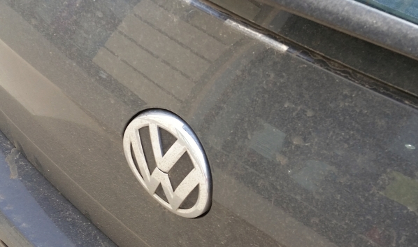 Горел Volkswagen.