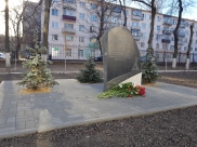 Обелиск погибшим в ДТП.