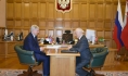 Встреча губернатора со Станиславом Ходаковским.