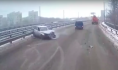 ДТП на мосту в Воронеже.