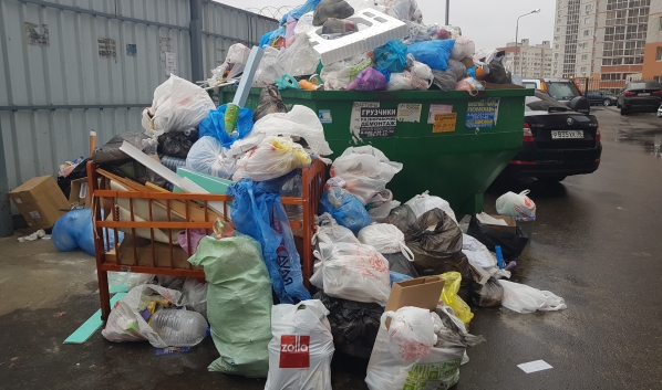 В Воронеже пытаются решить проблему с вывозом мусора.