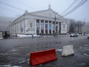 Театр оперы и балета на площади Ленина в Воронеже.