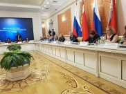 Александр Гусев на пресс-конференции.