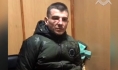 Задержанный во время допроса.