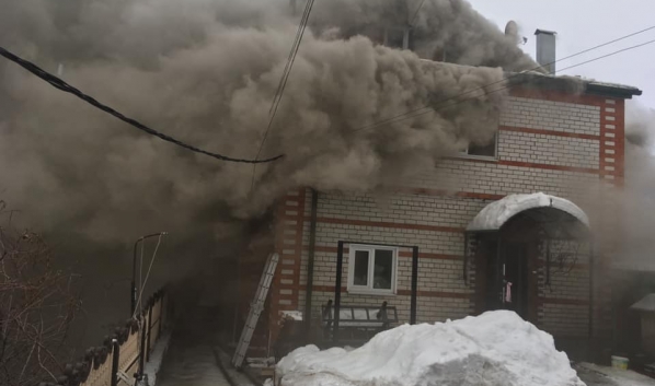 Пожар в доме на улице Достоевского.